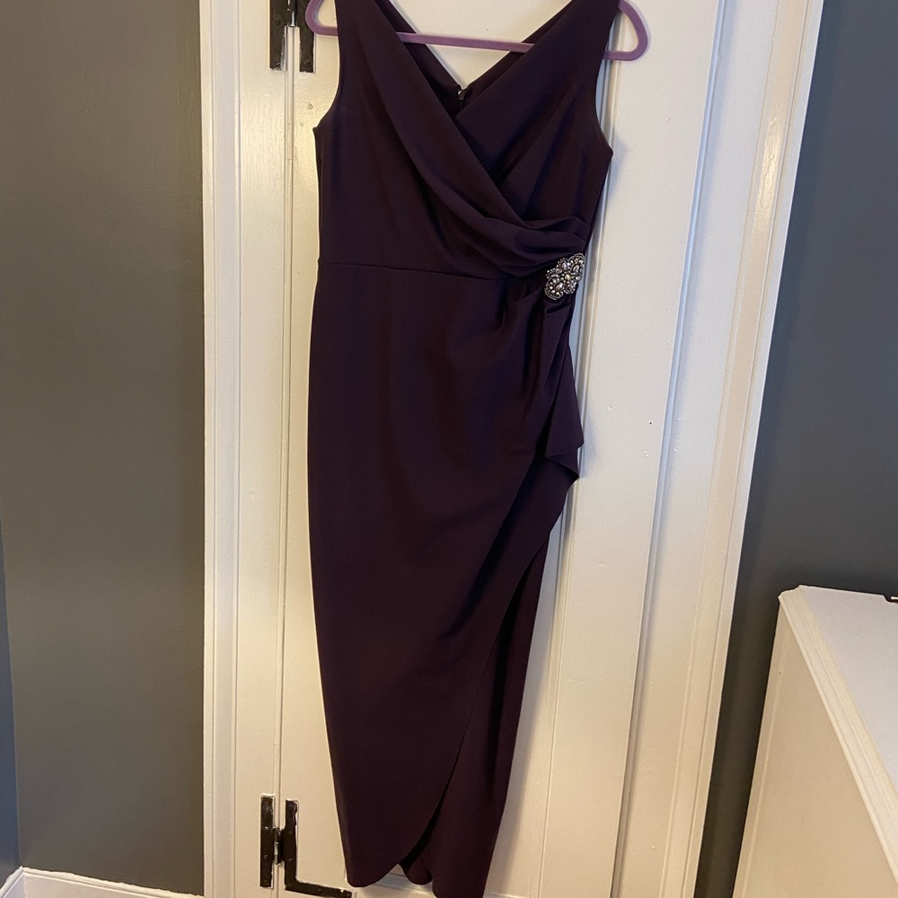 Purple gown